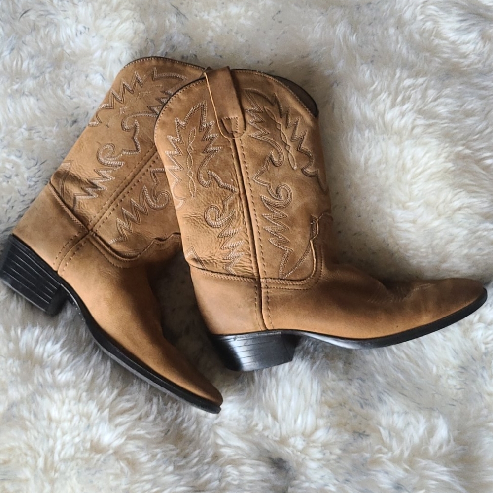 Danpost Leather cowboy boots